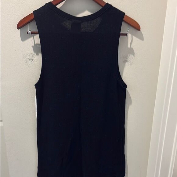 Modern Lux Black NOPE Sleeveless Top size small - Picture 3 of 6